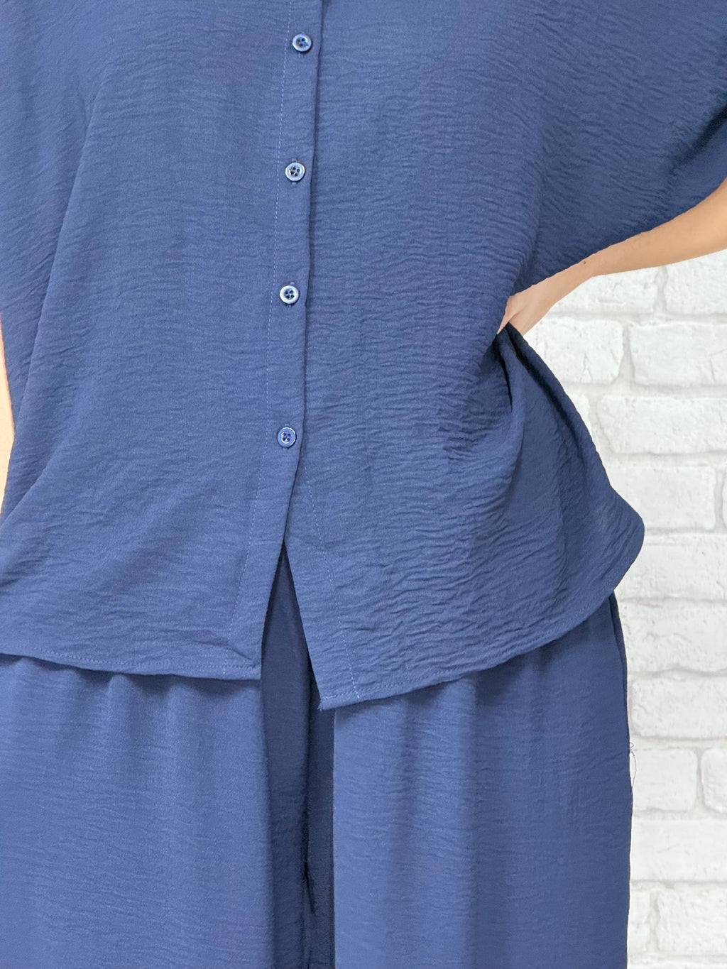 Γυναικείο Σετ Πουκάμισο και Παντελόνα
