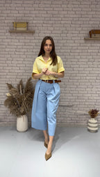 Oversize Βαμβακερό Πουκάμισο