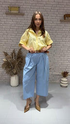 Oversize Βαμβακερό Πουκάμισο