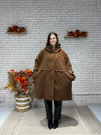 Oversize Μπουκλέ παλτό σε διάφορα χρώματα