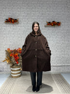Oversize Μπουκλέ παλτό σε διάφορα χρώματα