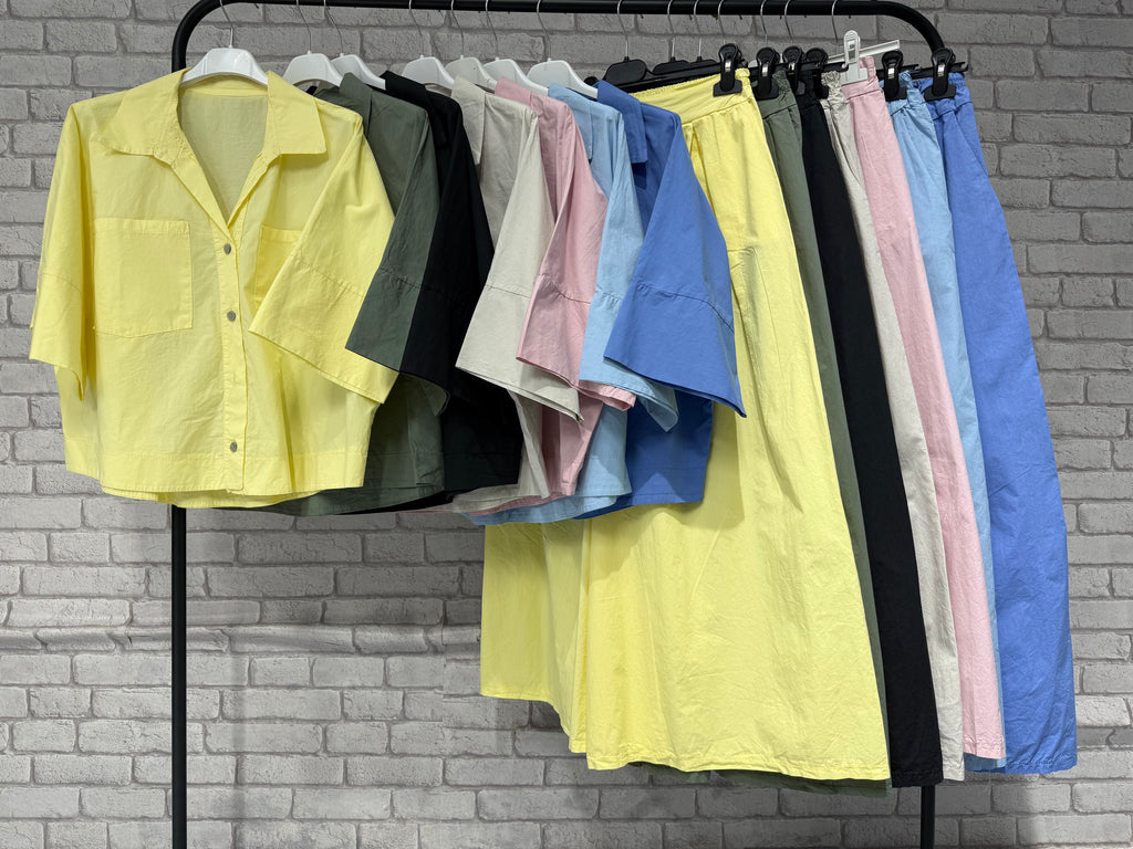 Σετ με ζιπ κιλότ