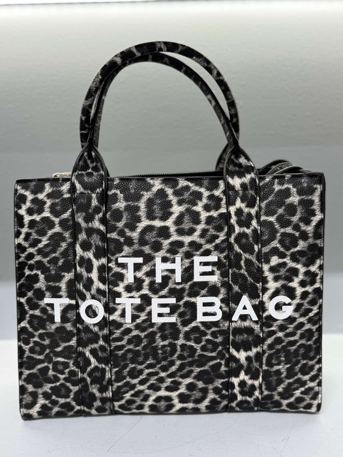 Totebag leopard print