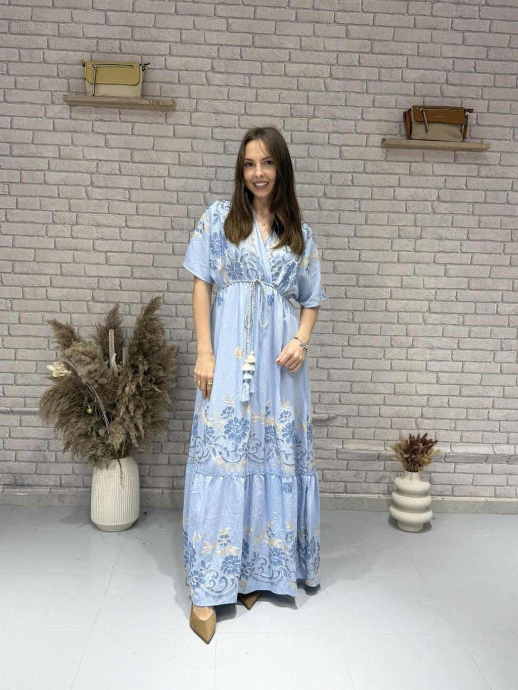 Καλοκαιρινό μαξι φόρεμα